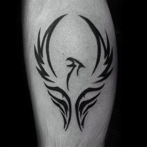 40 Tribal Phoenix Tattoo Designs For Men Mythology Ink Ideas Small
