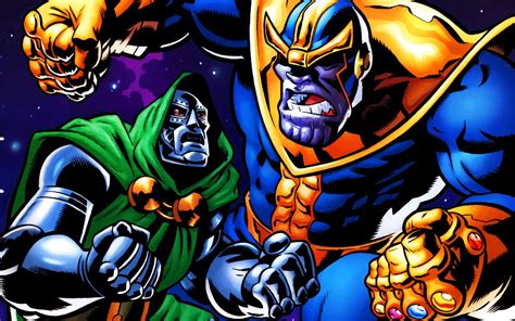 Dr Doom Vs Thanos Marvel Avengers Comics Marvel Now Marvel Villains