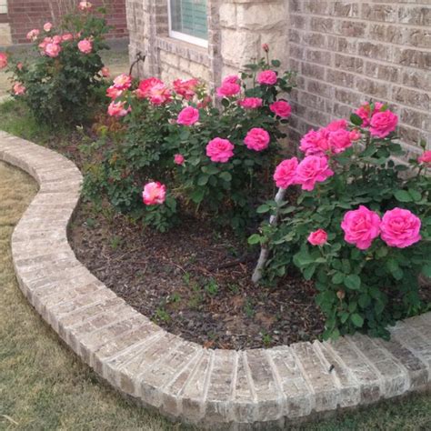 Want To Do This With All My Extra Bricks Rose Garden Design