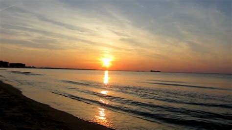 Sunset At Sea And Wave Sounds Hd First Landing State Park Virginia