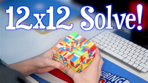 Lanzamiento Brecha Mordrin Cubo De Rubik 12x12 Negociar Si Taburete