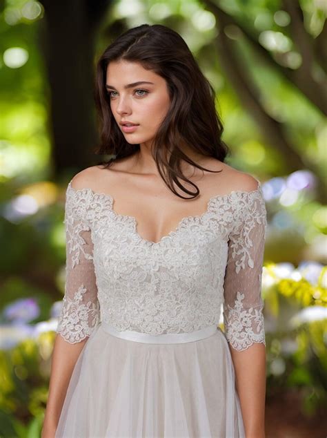 Factory On Sale Off Shoulder Wedding Bolero Sheer Bolero Bridal