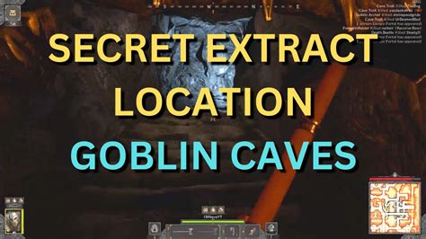 Secret Goblin Caves Extract Location Dark And Darker Gameplay Youtube