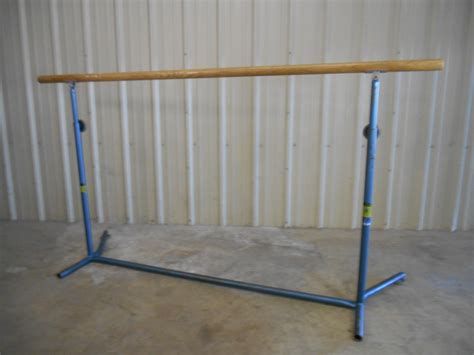 Used Set Wood Balance Beams And Aai Horizontal Bars And Beam Extender
