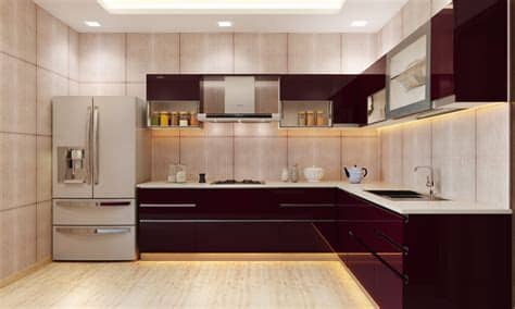 They are practical because they offer an internal structure that offers a décor that's perfect for cooking but also. Buy Acai L-Shape Modular Kitchen online in India ...