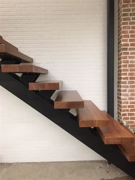 Buy Hand Made Modern Stair Treads Made To Order From Elias Custom
