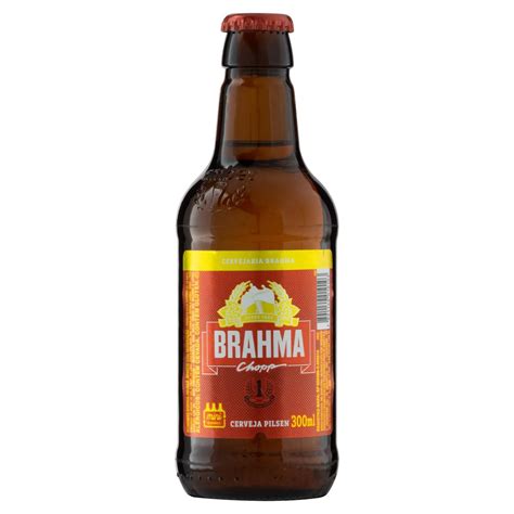 Cerveja Pilsen Brahma Chopp Garrafa 300ml Loja de Nova Esperança