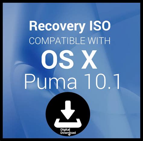 Macos Mac Os X Puma 101 Digital Download Upgrade Restore