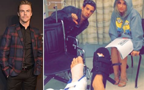The Latest On Derek Houghs Dwts Injury