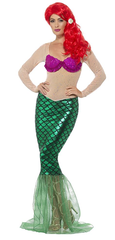Deluxe Sexy Mermaid Costume Green