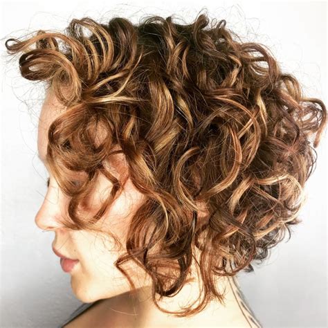 Most Delightful Short Wavy Hairstyles Medium Permed Hairstyles Over