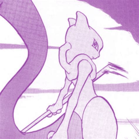 Hiatus — Purple Mewtwo Manga Icons