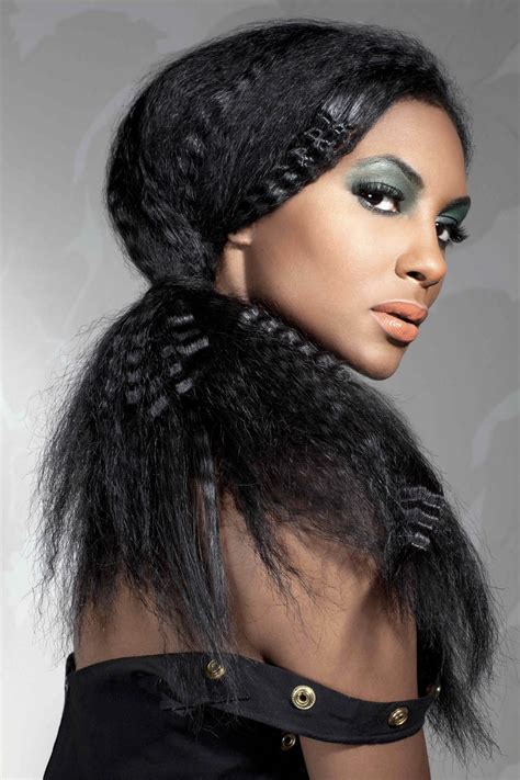 Once removed, you'll find crimped hair from the braids alone. Crimped hairstyles are fashionable