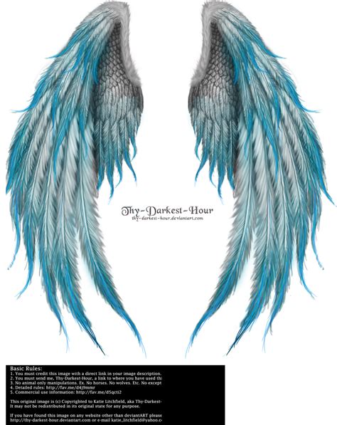 Winged Fantasy V2 Phoenix Blue By Thy Darkest Hour On Deviantart