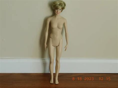Franklin Mint Princess Diana Vinyl Fhd Doll Nude With No Flaws Or
