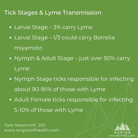 Lyme Disease And Tick Borne Illness Overview Dr Moorcroft Aspire
