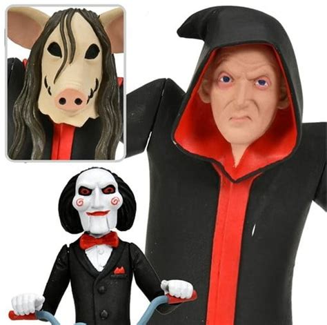 Jigsaw Killer And Billy Tricyclesaw6 Neca Toony Terrors Action Figure