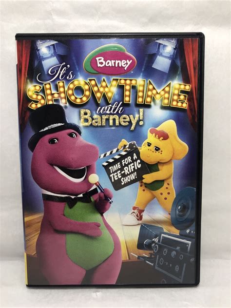 Barney Its Showtime With Barney Dvd 2015 Children Sing A Long
