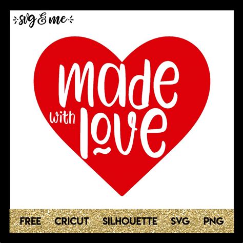 Made with Love - SVG & Me