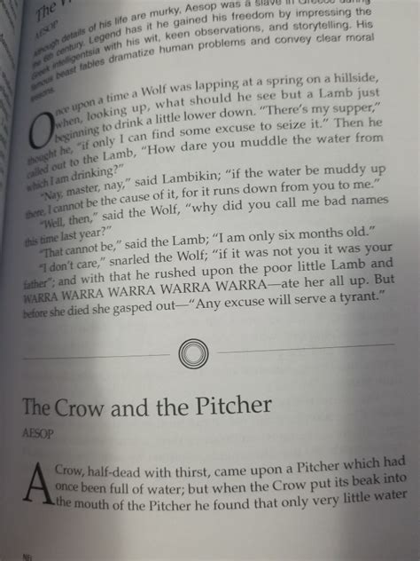 A thristy crow found a pitcher with little water in it. Solved: Read "cow And The Pitcher" Discuss What Is All Abo ...