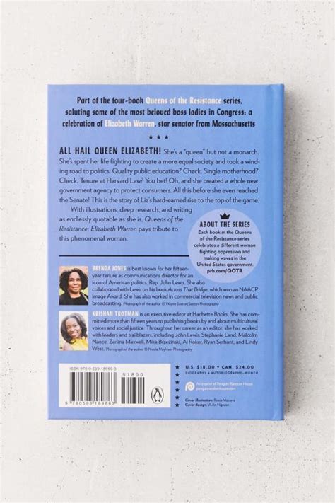 Queens Of The Resistance Elizabeth Warren A Biography By Brenda Jones