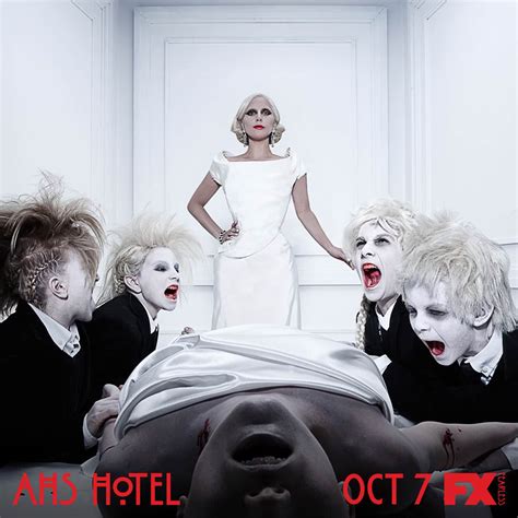Ahs Hotel Lady Gaga Divulga Nuevo Póster Promocional Lady Gaga