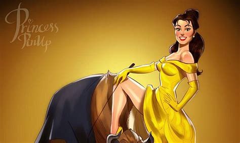 Why Disney Princesses Reimagined As Pin Up Models Is A