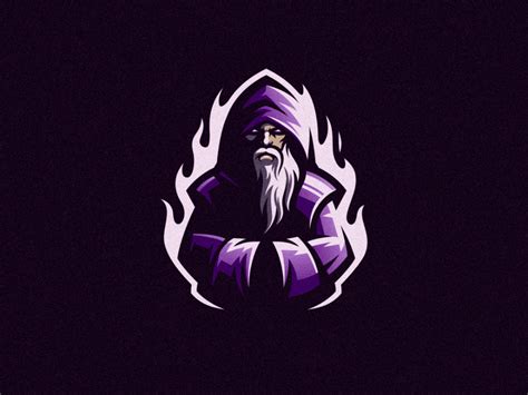 Wizard By Modal Tampang On Dribbble Team Logo Design Mascot Design