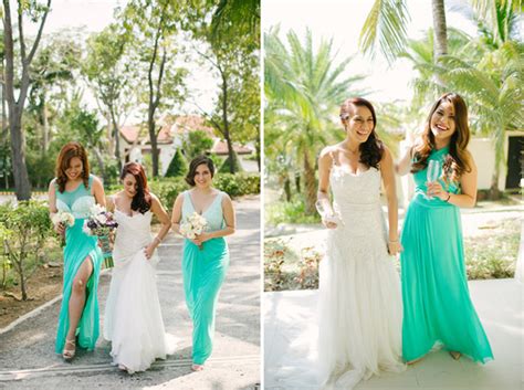 Sweet Turquoise Beach Wedding Philippines Wedding Blog