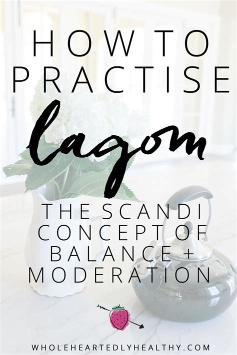 How to practise Lagom: the scandi concept of balance and ...