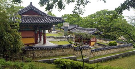 Jinju Castle South Gyeongsang South Korea Stock Photo Image Of View