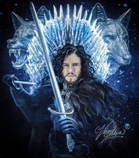 Image May Contain Person Jon Snow Game Of Thrones Artwork Game