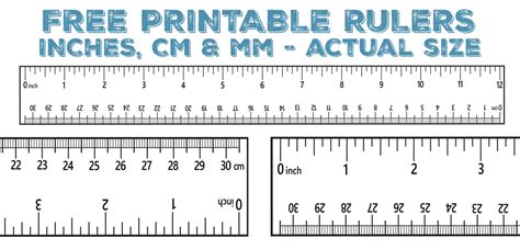 Pumpables Printable Ruler