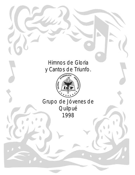 Himnos De Gloria Y Cantos De Triunfo Grupo De