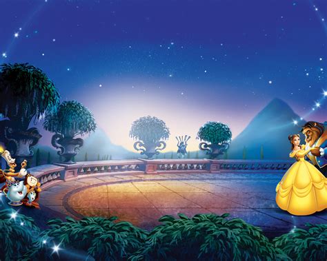 Beauty And The Beast Disney Princess Wallpaper 15098480 Fanpop