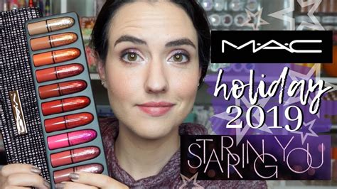 Mac Holiday 2019 Taste Of Stardom Mini Lipstick Kit Lip Swatches Of