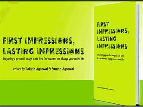 First Impressions Last Impressions Projecting A Powerful Image In The
