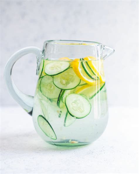 This Cucumber Lemon Water Recipe Is Ultra Refreshing And Takes Only 5