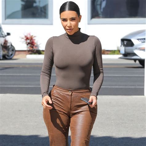 Actualizar Imagen Kim Kardashian Leather Pants Outfit Abzlocal Mx