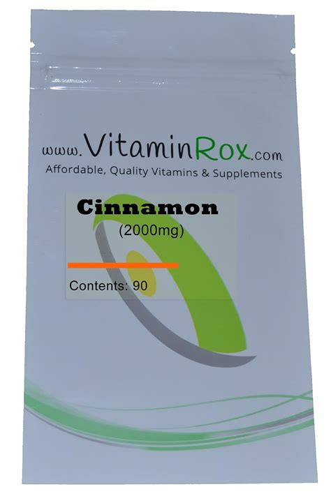 Cinnamon 2000mg 90 Tablets Ceylon Cinnamon Uk Health