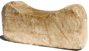 No one today would recognize the original, which was made out of stone and had a slight curve to cradle a person's neck. Pillow history: Where did it all begin? - My Pillow Guide