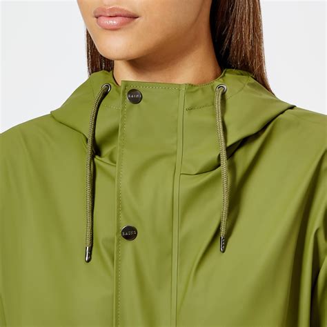 Rains Synthetic Fishtail Parka In Green Lyst
