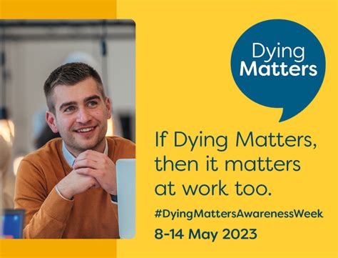 Dying Matters Week 2023 St Richards Hospice