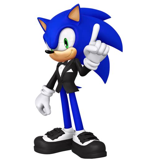 Some New Years Renders Of The Sonic Characters In Fancy Outfits All