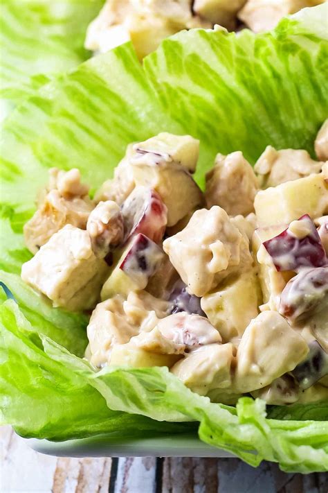 Grilled Chicken Salad Lettuce Wraps Honey And Birch