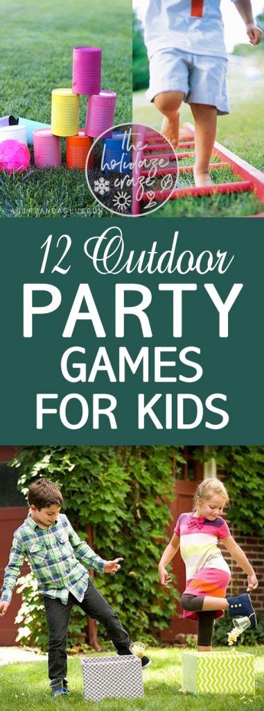 12 Outdoor Party Games For Kids