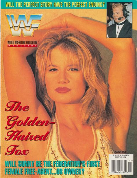 WWF March Magazine WWE Diva Sunny Tammy Sytch Goldust Story VF