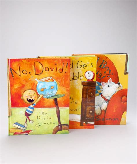 David shannon is the internationally acclaimed creator of more than 30 picture books, including no, david!, a caldecott honor book and his second new york times best illustrated book of the year, and four more david picture books. david shannon hardcover set 56164 932473.html | zulily ...
