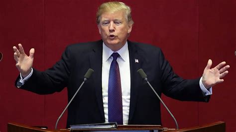 Donald Trump Warns North Korea Do Not Try Us Bbc News