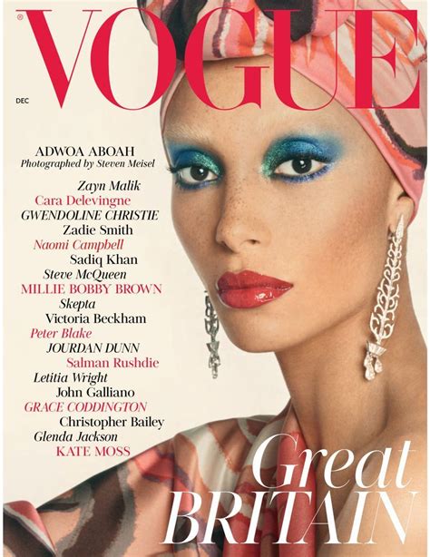 British Vogue Back Issue December 2017 Digital In 2021 Iconic Vogue